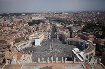 初めての海外一人旅　ローマ編の中のバチカン