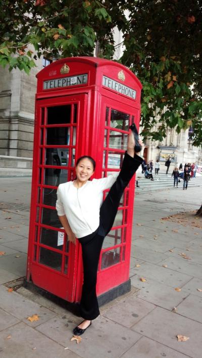 未来のバレリーナ ロンドンへ行く