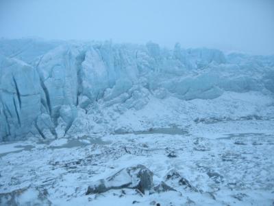 2010年 氷河とオーロラ