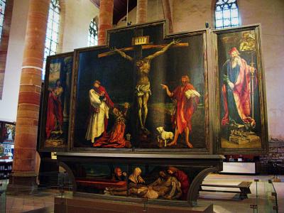 晩夏のアルザス・ロレーヌ（３）　“怖い絵”の祭壇画　コルマールのウンターリンデン美術館