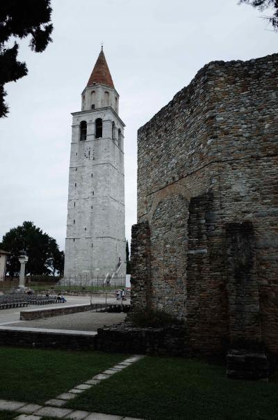 世界遺産のアクイレイア・モザイクと干潟の町グラード