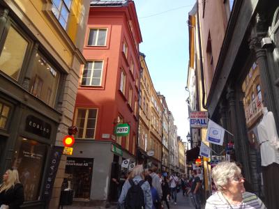 1.カタール乗継でストックホルムへ・ガムラ・スタン街歩き