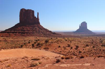 北米西部　州立・国立公園を巡る旅　モニュメントバレー・セドナ