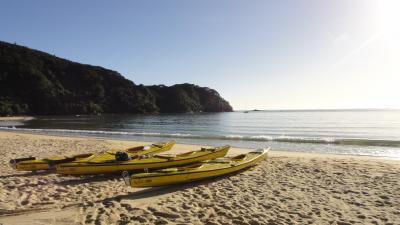 Abel Tasman National Parkでシーカヤック！