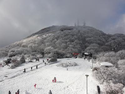 鶴見岳と由布岳をめぐる