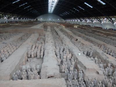 [中国]西安への旅(3) 2014.09　&lt;秦始皇兵馬俑博物館1&gt;