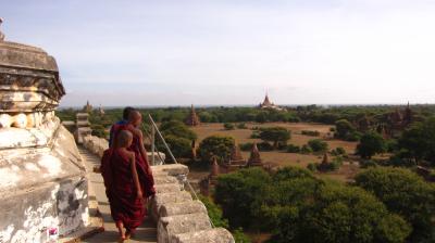 東南アジアの旅　ミャンマー パガン　仏教三大遺跡の二つ目。