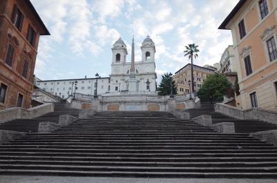 初めてイタリアに行ってきました。5日目:ローマ観光《後編》誰もいないスペイン階段