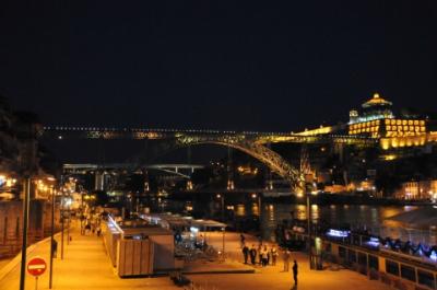 2012年ポルトガル・パリ旅行記　第33回　ポルト観光　夜のポルトを散策