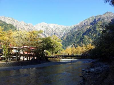平湯峠・安房峠～上高地 　2014秋