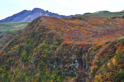2014年紅葉シリーズ（４）　山の紅葉と温泉を巡る山形の旅⑥　鳥海山の紅葉は登山口が最盛期！頂上アタックはせず！！