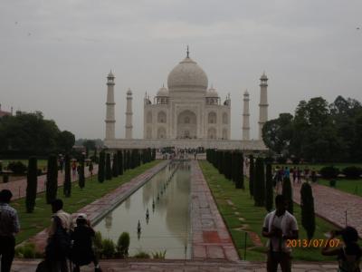インド世界遺産の旅（２８）４５年ぶりのタージマハールへ。