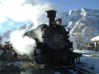 2008年 アメリカ南西部ドライブ(8 days) =Day 5= ～雪原を機関車で駆け抜ける！～