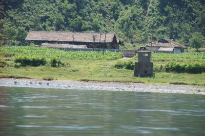 2014　中国東北地方の旅（８）鴨緑江から北朝鮮を望む