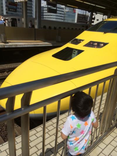 3歳夏休み☆いろいろな新幹線を見ました（E5系E6系E7系　ドクターイエロー　ディズニーリゾートライン）