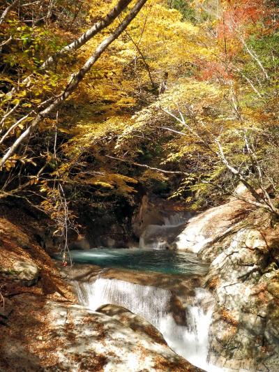 山梨・西沢渓谷の紅葉