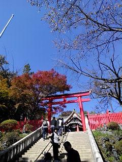 後もう一歩！紅葉高尾山