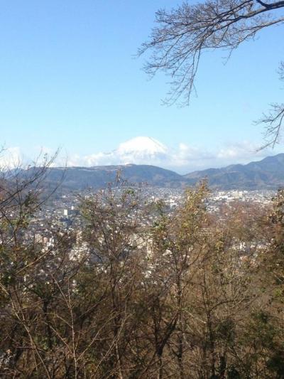 年末の丹沢・弘法山