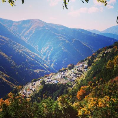 日本のチロル　下栗の里（上村）へ紅葉の旅