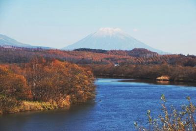 羊蹄山麓ぐるり一周ドライブ　～雪化粧した羊蹄山を眺めながら～