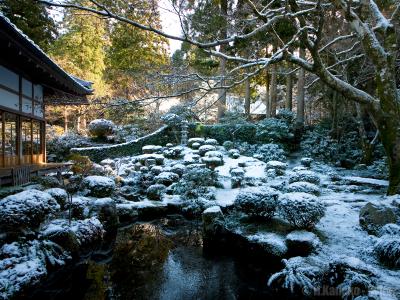 雪の京都・大原