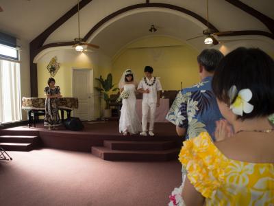 ハロウィンとハワイアンウエディング参列!