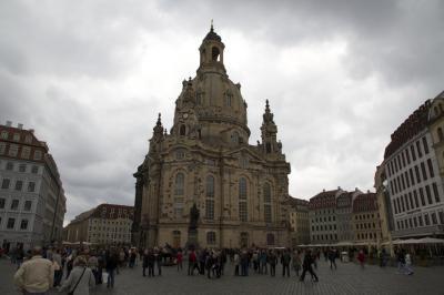 不安と緊張の旅、ドレスデン(1)