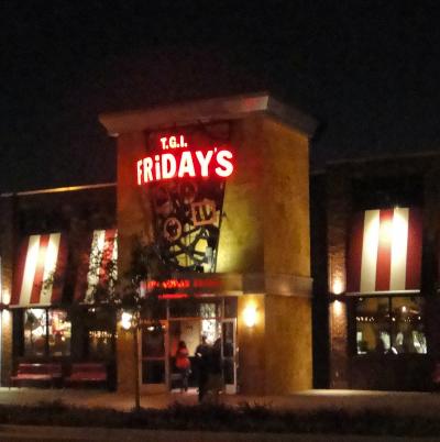 ２０１４　"体に良くない"　食べある記　ティージーアイ　フライデー T.G.I. Friday's 