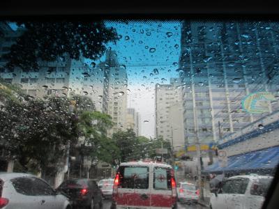 サンパウロに恵みの雨