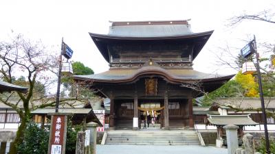 急に思い立って行った、熊本・大分 レンタカーでドライブ＆観光と紅葉狩り１泊２日の旅【《ＪＲ阿蘇駅》立ち寄りと、《阿蘇神社》に参拝編】（２０１４年１１月）