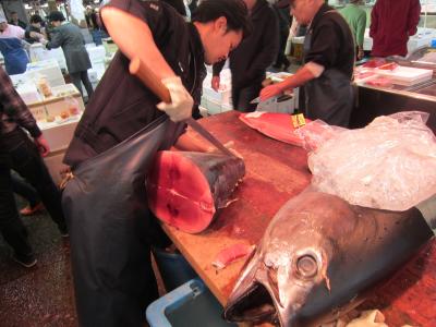 俳人・松尾芭蕉旅路の千住・魚市場一般公開日で楽しんだ 11月/2014