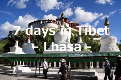 7 days in Tibet19★ラサ★ポタラ宮のまわりをぐるっと1周おさんぽ