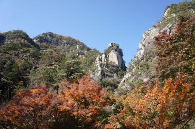 あずさ３号で昇仙峡サイクリング