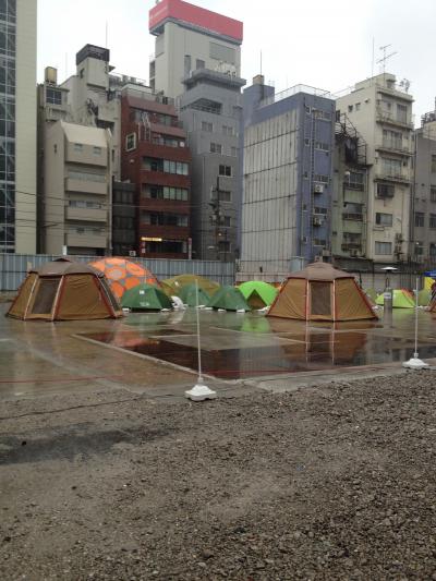 神田でキャンプだホイ