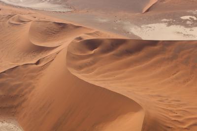 遊覧飛行　世界最古の砂漠・ナミブ砂海 アフリカナミブ乾燥地帯