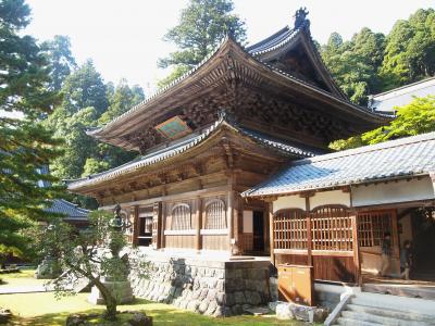 北陸ドライブの旅　その1　東尋坊・永平寺・山中温泉