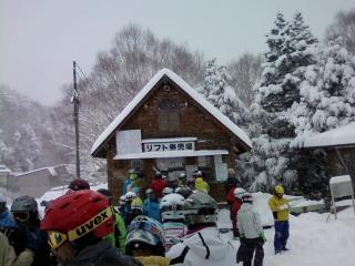 今日もski@志賀高原熊の湯スキー場　2014-2015　12月　1