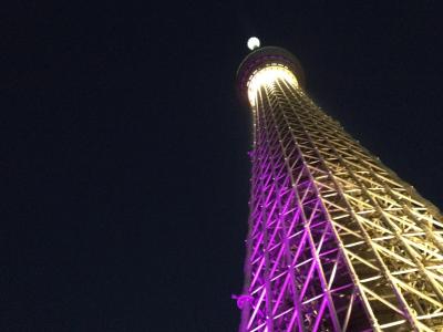 東京スカイツリー　夜景