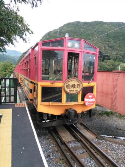 2014年夏　関西の鉄道乗りつぶし旅③　トロッコ列車で川下り