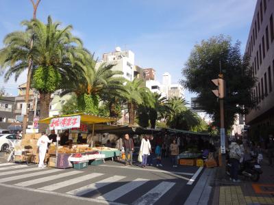 高知旅行1(日曜市・ひろめ市場)