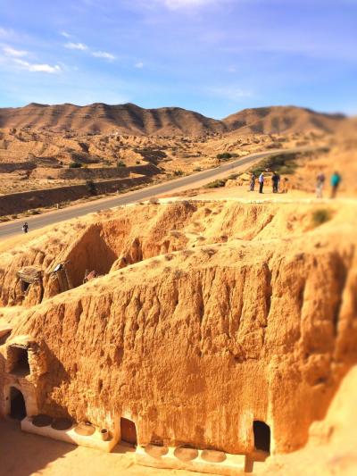 梅の湯から始まるチュニジア旅行記2014-その18-穴居住居とオフロード走行の旅