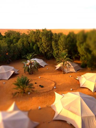 梅の湯から始まるチュニジア旅行記2014-その19-砂漠のテントホテルヤディスクサールギレン滞在編