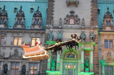 ババの初めてのひとり旅ーサンタが空を飛ぶハンブルクのクリスマス