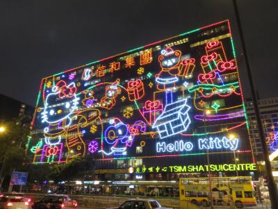 香港のクリスマスイルミネーション