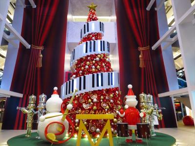 クリスマス色の香港2★おいしいパンケーキと美麗華商場MIRA MALLのクリスマス