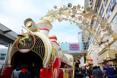 クリスマス色の香港3★羊と星がいっぱいの海港城Harbour Cityのクリスマス