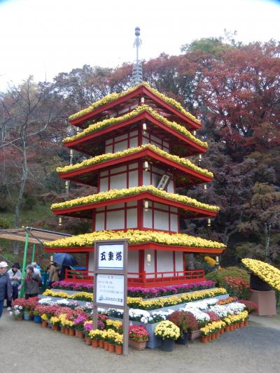 福島県立霞ヶ城公園で実施されている二本松の菊人形を見てきました