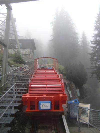 2011年7月スイス-6　恐怖のケーブルカーと癒しのサイクリング　心の振れ幅の大きい１日