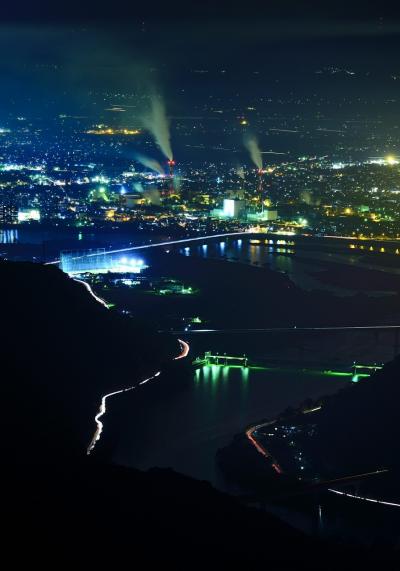 夜景の魅力に取り付かれて　☆(-^▽^-)☆　　　　    ”第1弾　熊本県八代市の夜景”