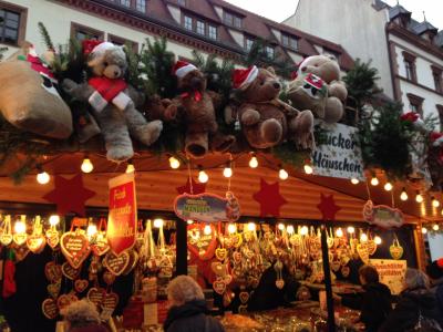 冬のドイツ一人旅　ドレスデンからフランクフルト